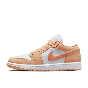 Nike Women’s Air Jordan 1 Low in Sunset Haze/Bright Citrus